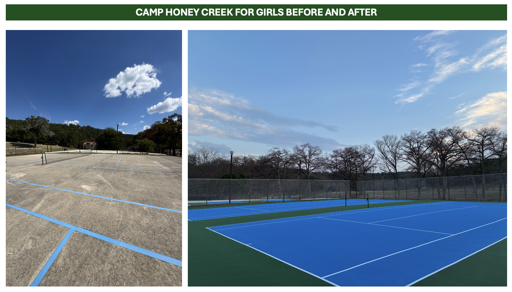 Camp Honey Creek After